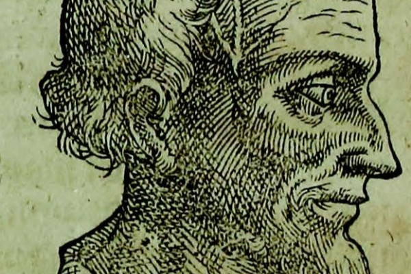 Philipp Melanchthon Porträt seitlich