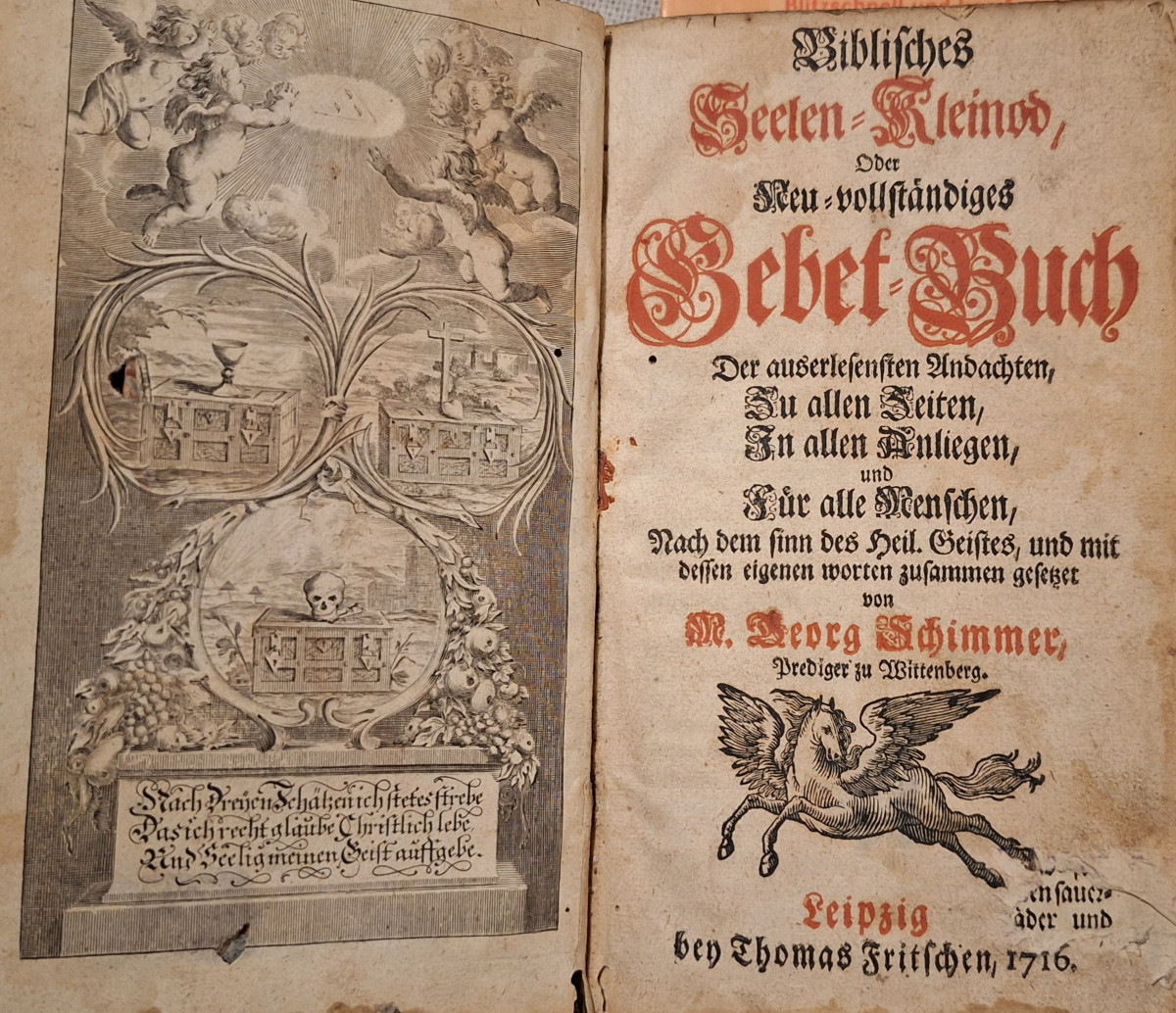Gebetbuch von M. Georg Schimmer